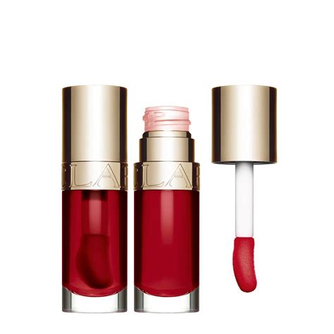 clarins lip comfort hydrating oil.